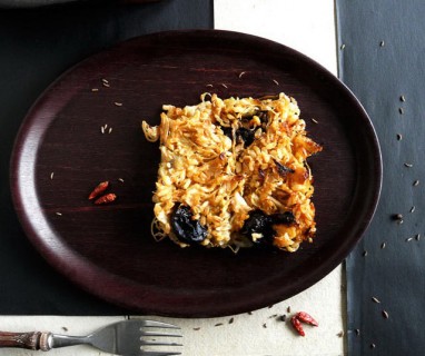 Baked Sauerkraut with Brown Rice and Prunes